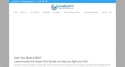 Desktop Screenshot of goodbyedui.com